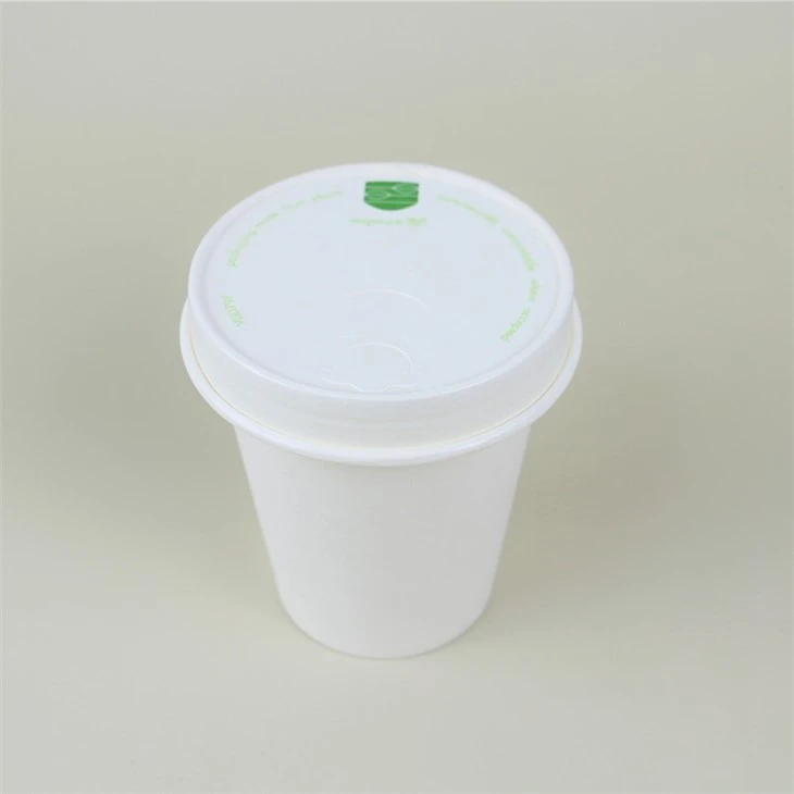 Compostable PLA Paper Lids